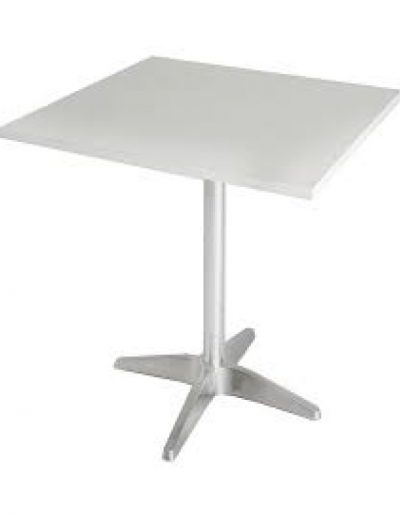 Café square table (white)
